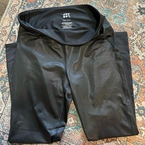 Joy Brand shiny leggings